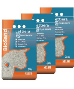 【OFT】 セリームバイオサンド グリーン 7.5kg(6L)×3個【 猫砂 鉱物】固まる 脱臭 小粒 消臭 ほのかなお花の香り グリーン 7.5kg(6L) 3個セット