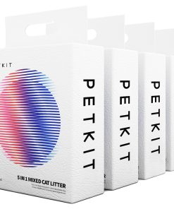 PETKIT 猫砂 脱臭 混合砂 すばやく吸水 しっかり固まり お手入れ簡単 (7Lx4袋)