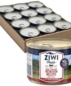 ジウィピーク (ZIWI Peak) 缶詰 ベニソン (猫用) 185g×12缶